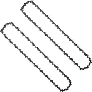 2PC 16 Inch Chainsaw Chain Replacement for EGO Power  CS1613 / CS1604 / CS1600 / CS1610 / CS1611 16-Inch 56V Chainsaw
