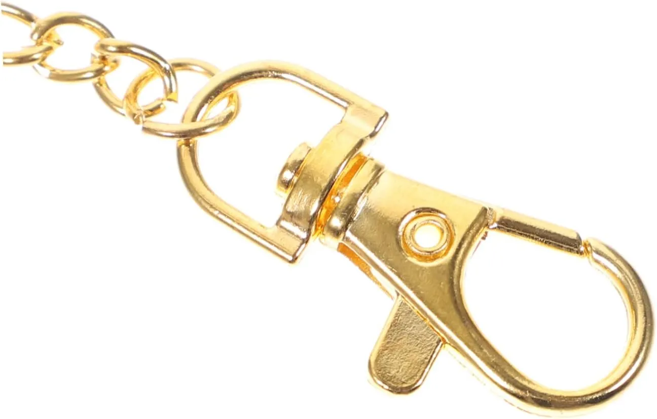 2pcs Pocket Watch Chain Decorative Jeans Chain Metal Chain Decor Clothing Chain Accessory Chain for
