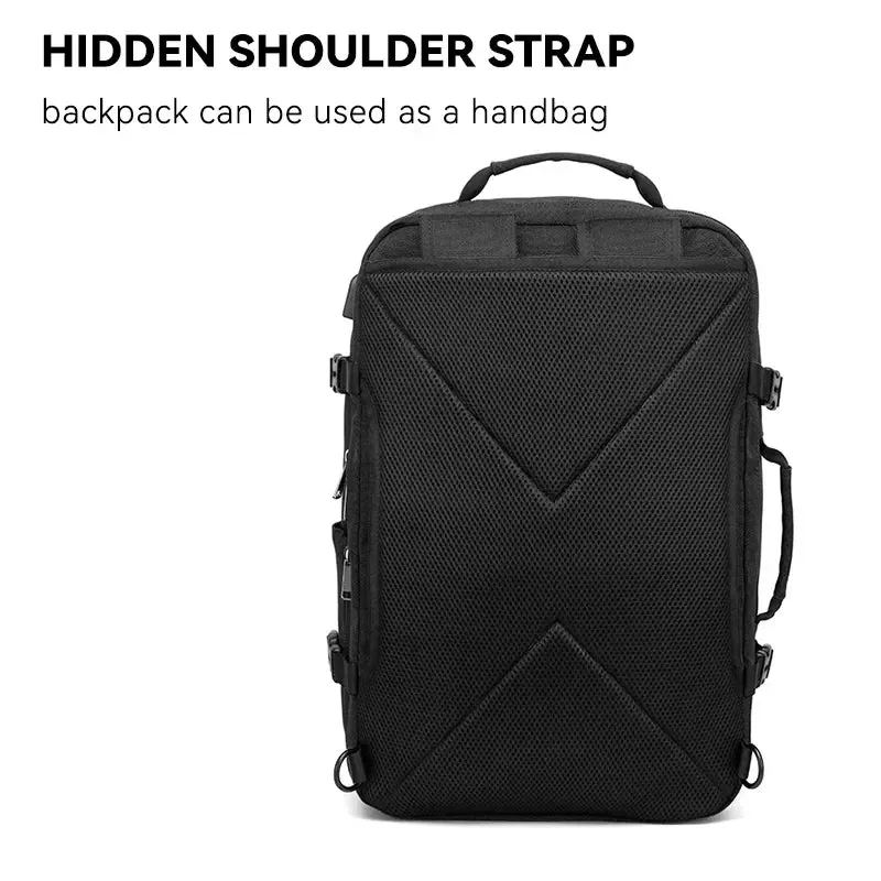 40L Men 17.3 Inch Laptop Backpacks