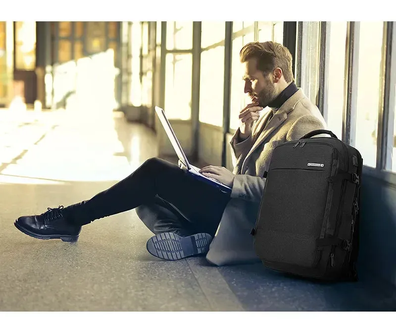 40L Men 17.3 Inch Laptop Backpacks