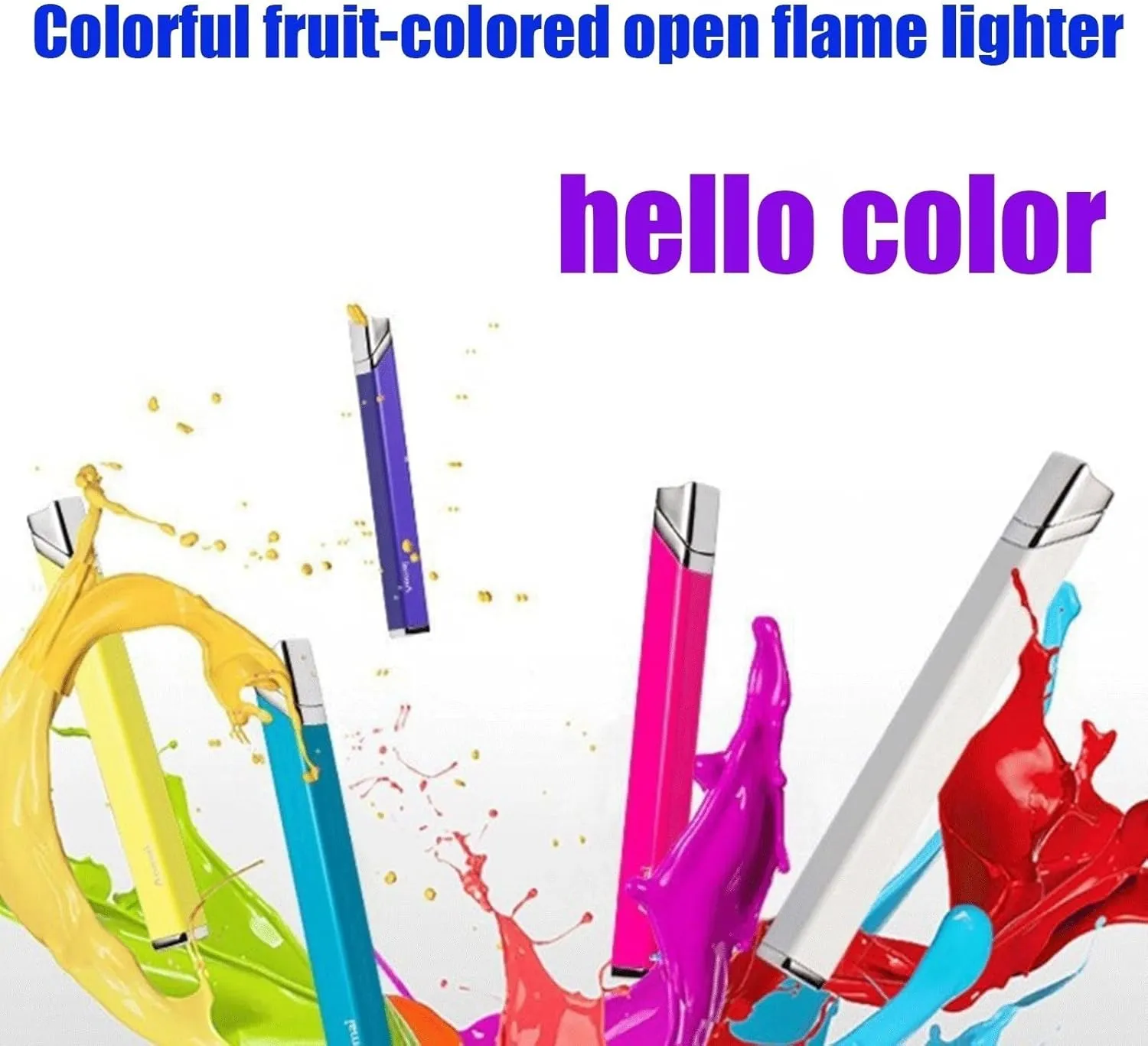 4pcs Pocket Lighters Thin Metal Lighters Refillable Butane Lighter【Butane Not Included】,Soft Flame Lighter, Gifts for Men, Women(Color:Pink)