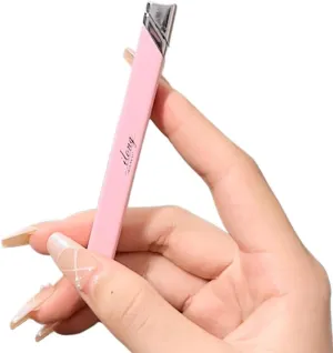 4pcs Pocket Lighters Thin Metal Lighters Refillable Butane Lighter【Butane Not Included】,Soft Flame Lighter, Gifts for Men, Women(Color:Pink)