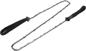 64 Links 31 Cutter 3/8 48 Inch High Tree Limb Hand Rope Chain Saw with Black Paracord