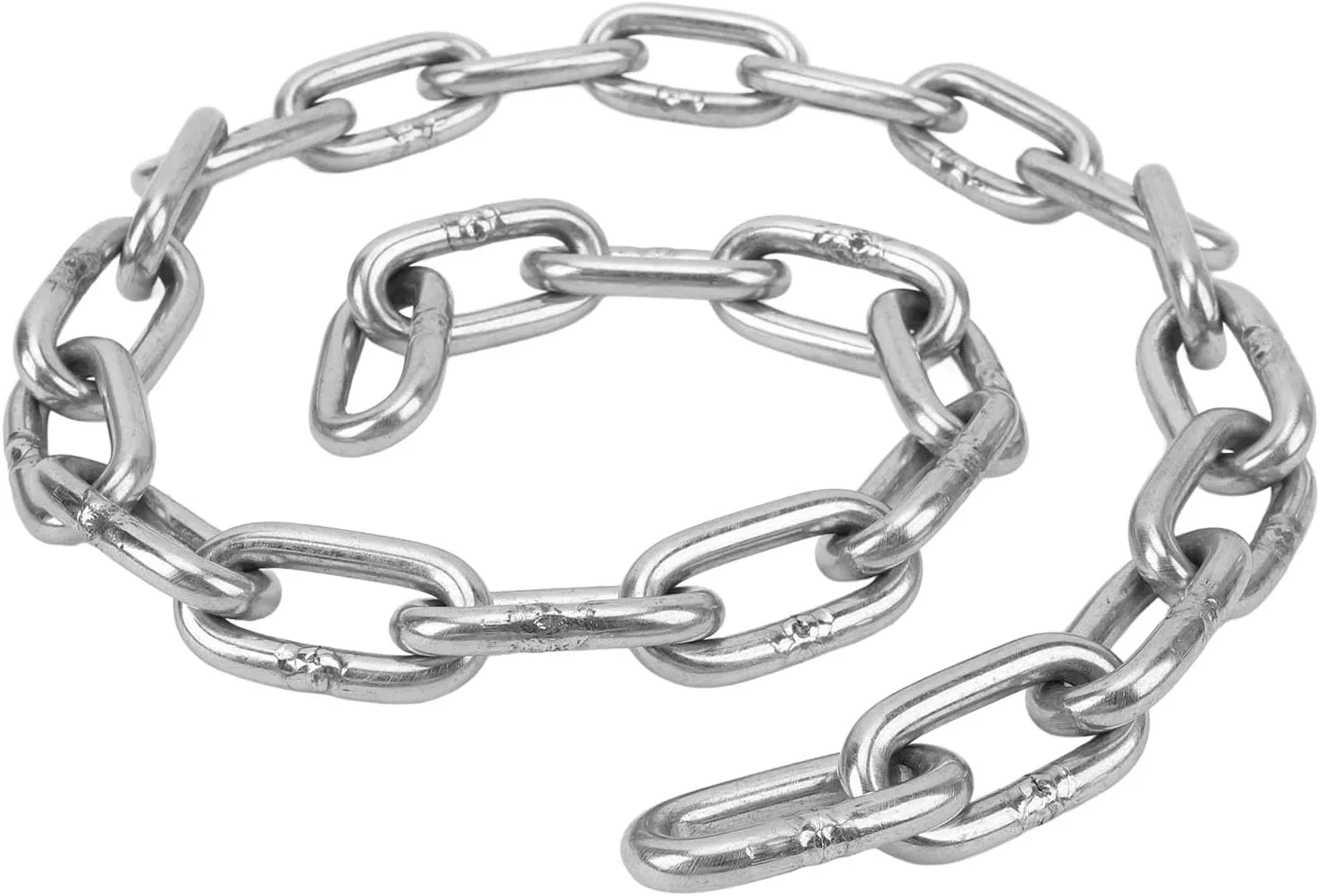8mm 316 Stainless Steel Boat Anchor Chain, Heavy Duty Secure Fixation, Installation, Versatile for Marine Yacht Fishing Boat