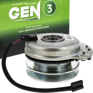 8TEN Gen 3 Electric PTO Clutch for John Deere STX46 Black Deck Honda Warner 5217-36 AM121972 5217-20