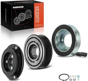 A-Premium Air Conditioner AC Compressor Clutch Kit Compatible with Nissan Murano 2009-2014, Pathfinder 2013-2015, Maxima 2008-2014, Quest 2011-2015 & Infiniti QX60 2014-2015 3.5L, JX35 2013