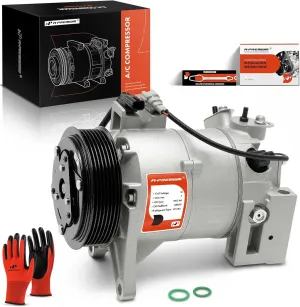 A-Premium Air Conditioner AC Compressor with Clutch Compatible with Nissan Maxima 3.5L 2016-2023, Murano 3.5L 2015-2022