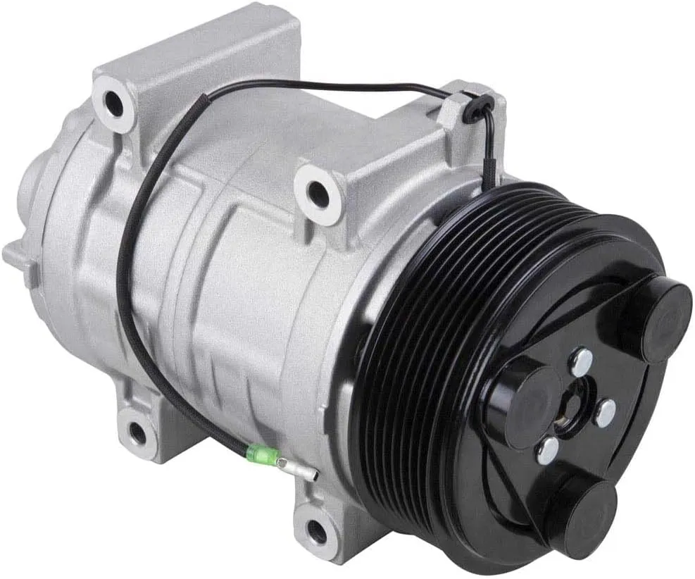 AC Compressor & 120mm 8-Groove A/C Clutch Replaces Seltec TM-16 HS 435-56282 12v Tama Zexel Valeo Diesel Kiki - BuyAutoParts 60-03653NA New