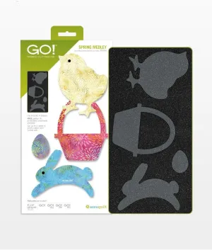 Accuquilt GO! Spring Medley Die
