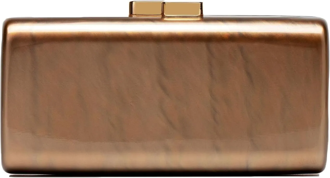 Acrylic Clutch Purses for Women Chic Metal Evening Handbag Evening Clutch Bag with Chain for Prom Wedding Party 2025