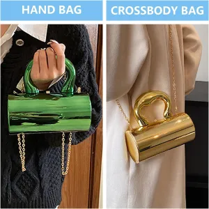Acrylic Evening Clutch Purse Tote Handbag Bags for Women Chic Metal Purses Wedding Cocktail Party 2024