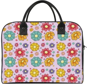 Adult Crossbody Nylon Gingerbread House Vintage Handbag for Travel 13" X 19" X 8"