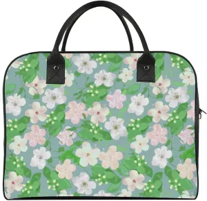 Adult Shoulder Nylon Colorful Butterfly Office Handbag for Travel 13" X 19" X 8"