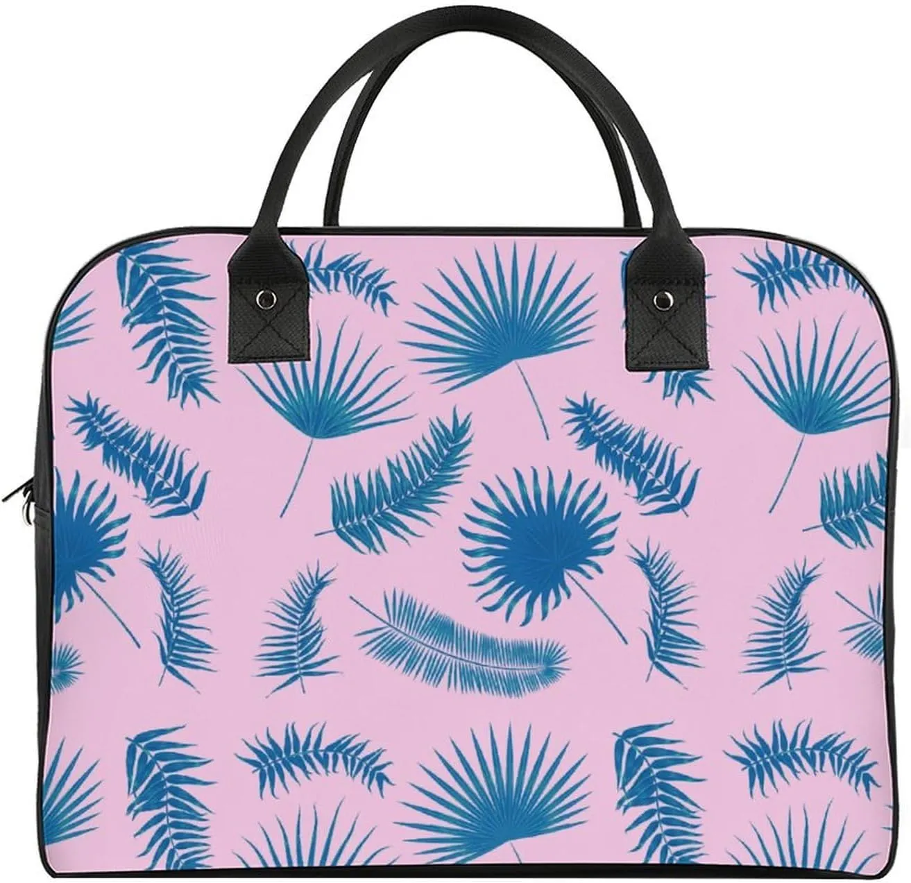 Adults Casual Nylon Santa Gifts Aesthetic Handbag for Journey 13" X 19" X 8"