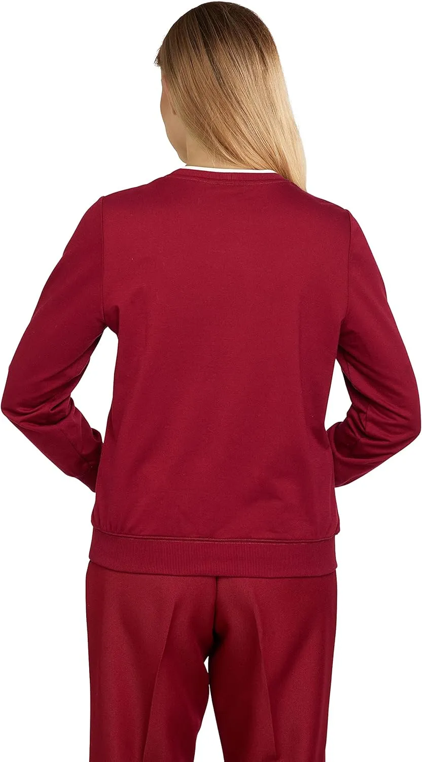 Alfred Dunner Womens Petite Sunflower Yoke Top