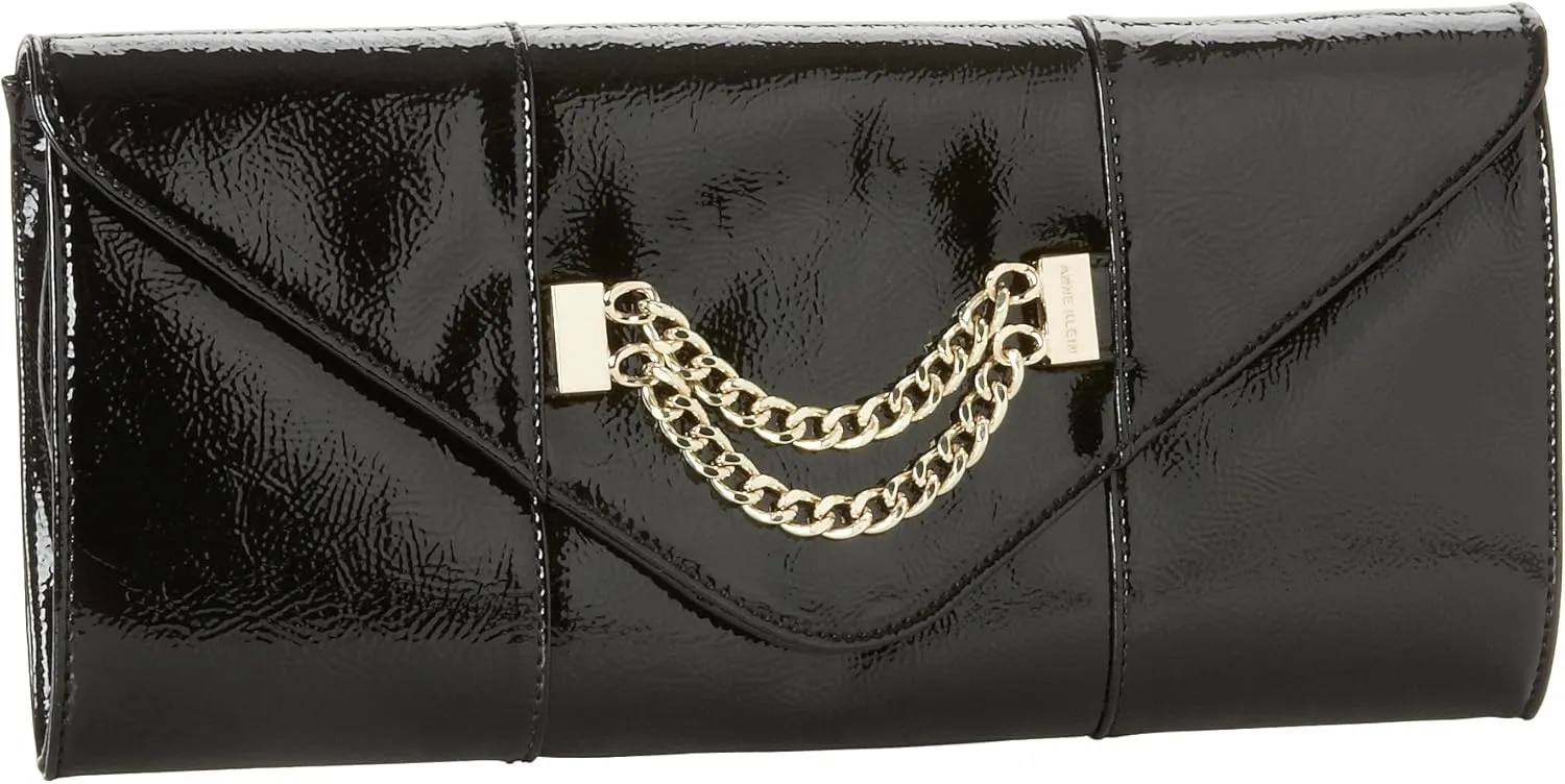 Anne Klein 14 Carat Status Chain Clutch