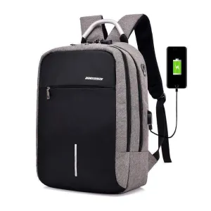 Anti Theft Backpack With USB Charger