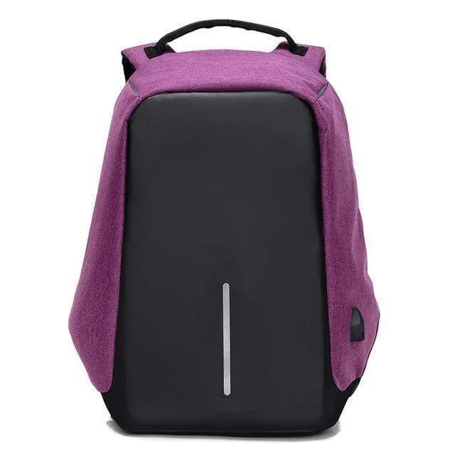 Anti Theft Backpack With USB Charger