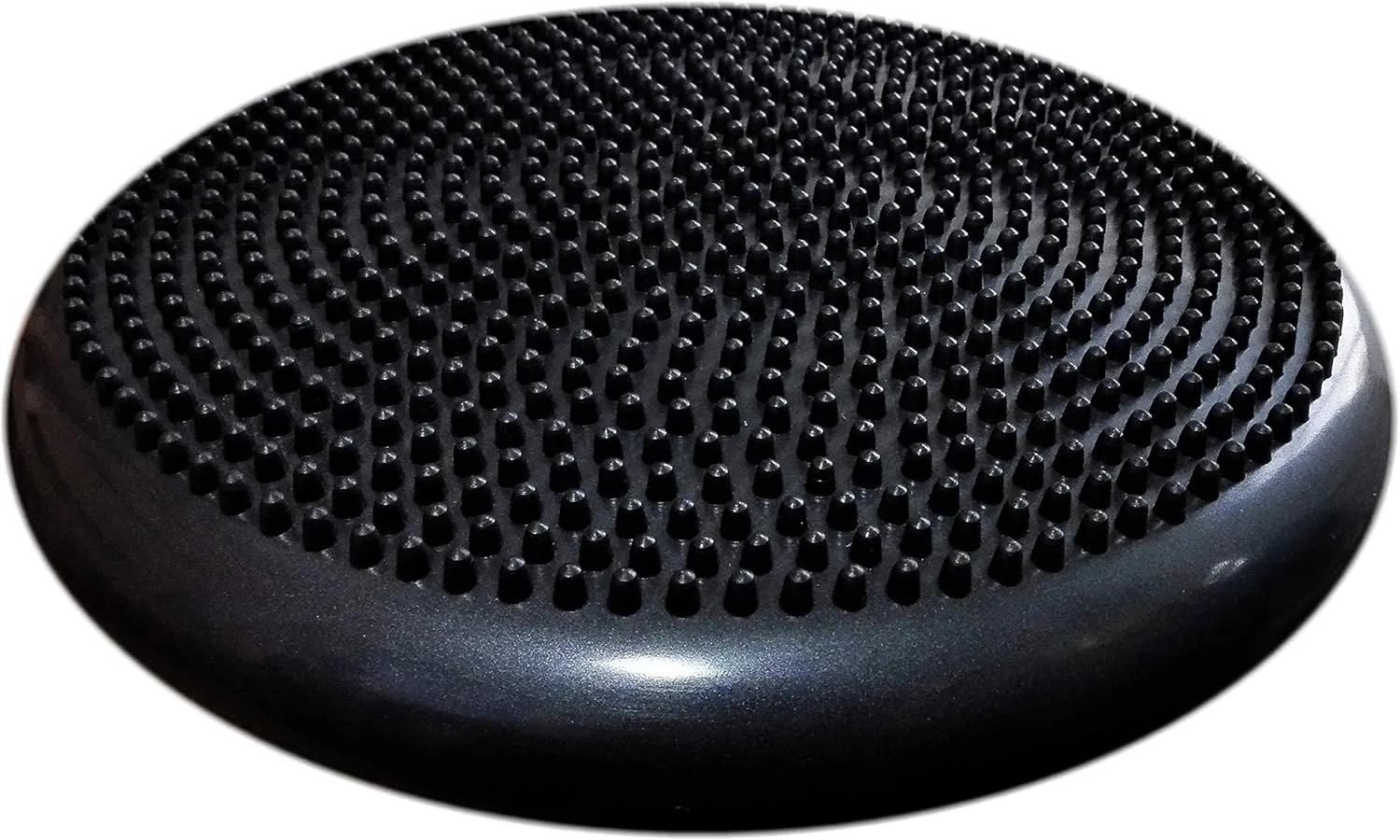AppleRound Inflated Wobble Cushion with Hand Pump, Air Stability Board (Extra Thick), Core Balance Disc for Adults, Sensory Wiggle Seat for Kids, Flexible Seating for All Age, 13.5in / 34cm Diameter