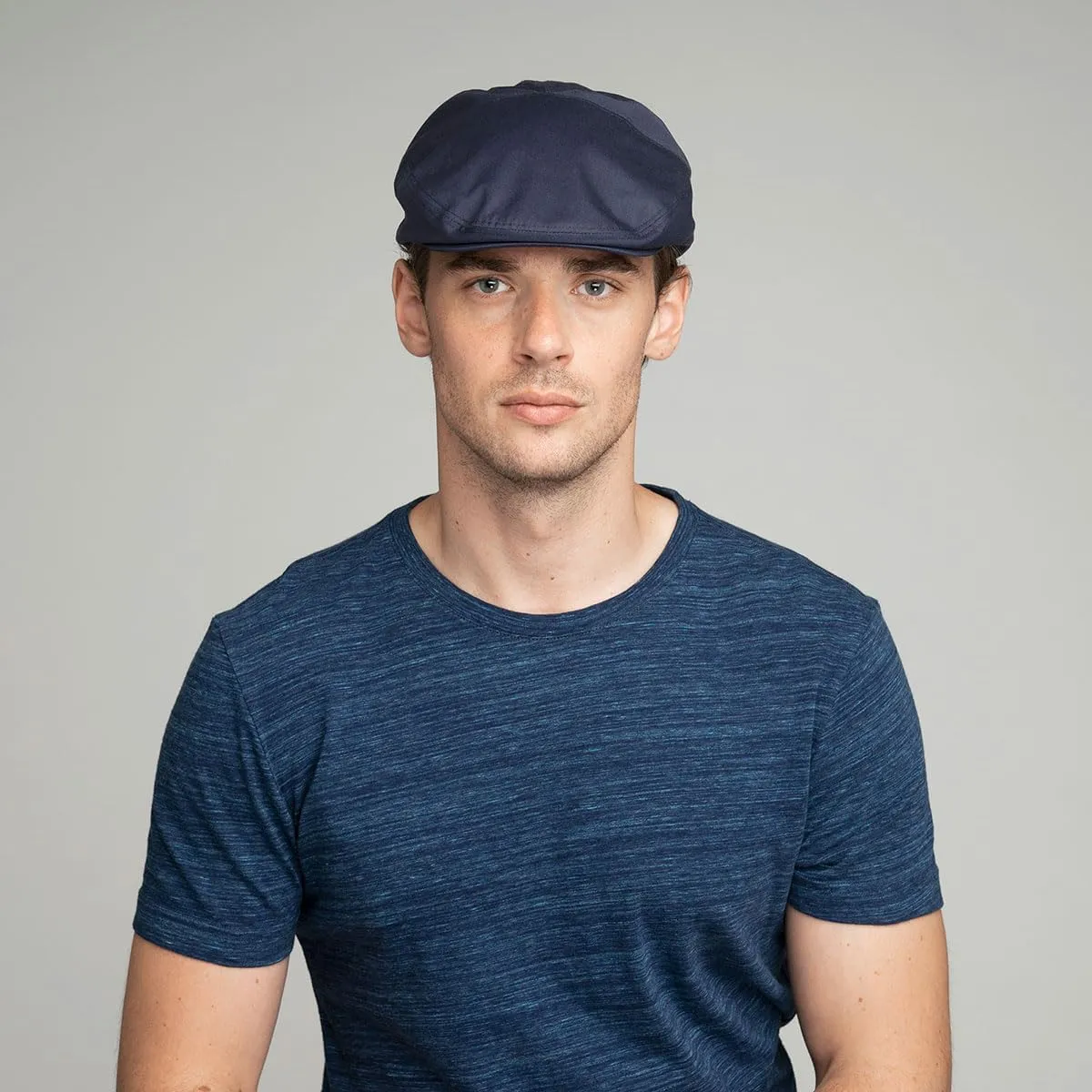 Bailey of Hollywood Men's Graham Paneled Flat Ivy Rain Cap