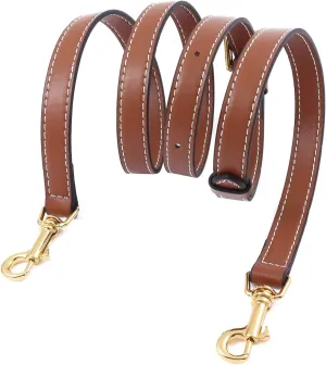 BAIXUEJI Genuine Leather Purse Strap Adjustable Replacement Crossbody Shoulder Bag Handbag