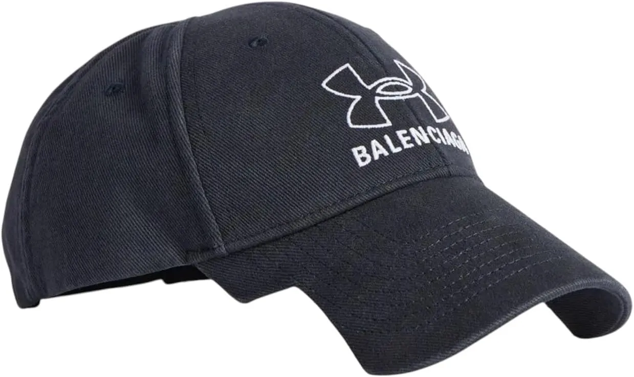 Balenciaga Cotton Embroidered Logo Cap