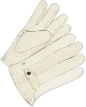 BDG 20-1-981-10 Leather Roper Glove with Snap, Medium