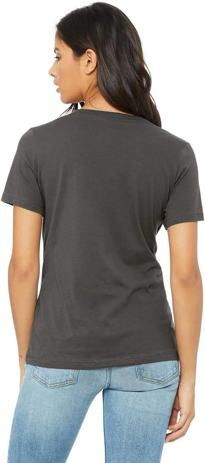 Bella Canvas 6405 Missy Jersey Short-Sleeve V-Neck T-Shirt
