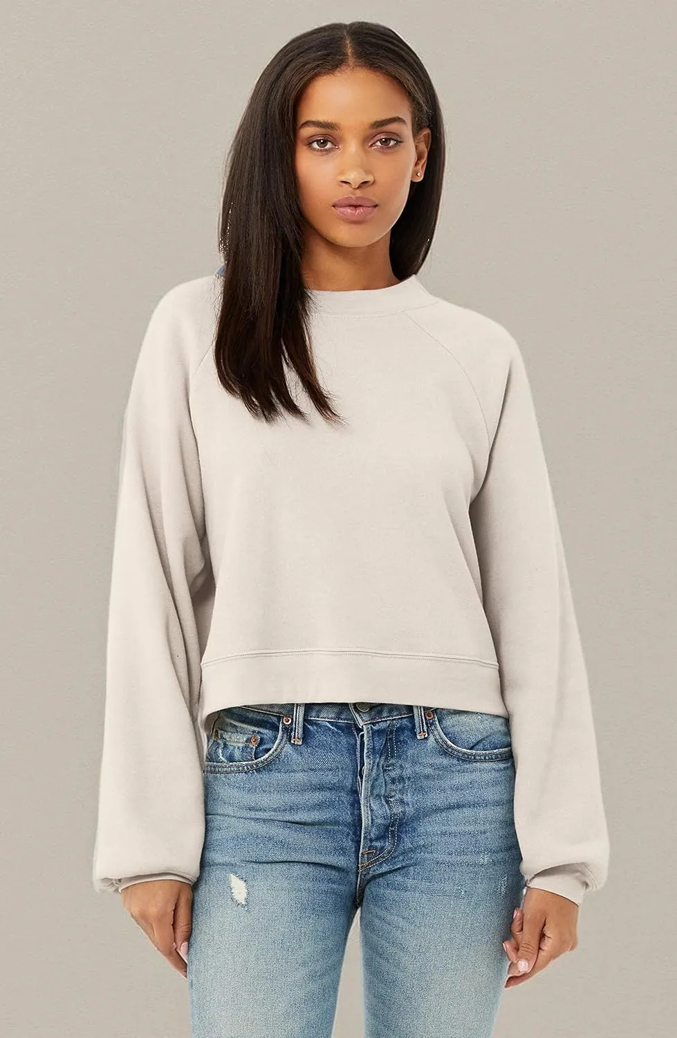 Bella Canvas Women's Raglan Sweatshirt