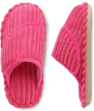 Besroad Womens Slippers Wide Diabetic Shoes Adjustable House Slippers Memory Foam Bedroom Shoes Arthritis Edema Indoor Outdoor