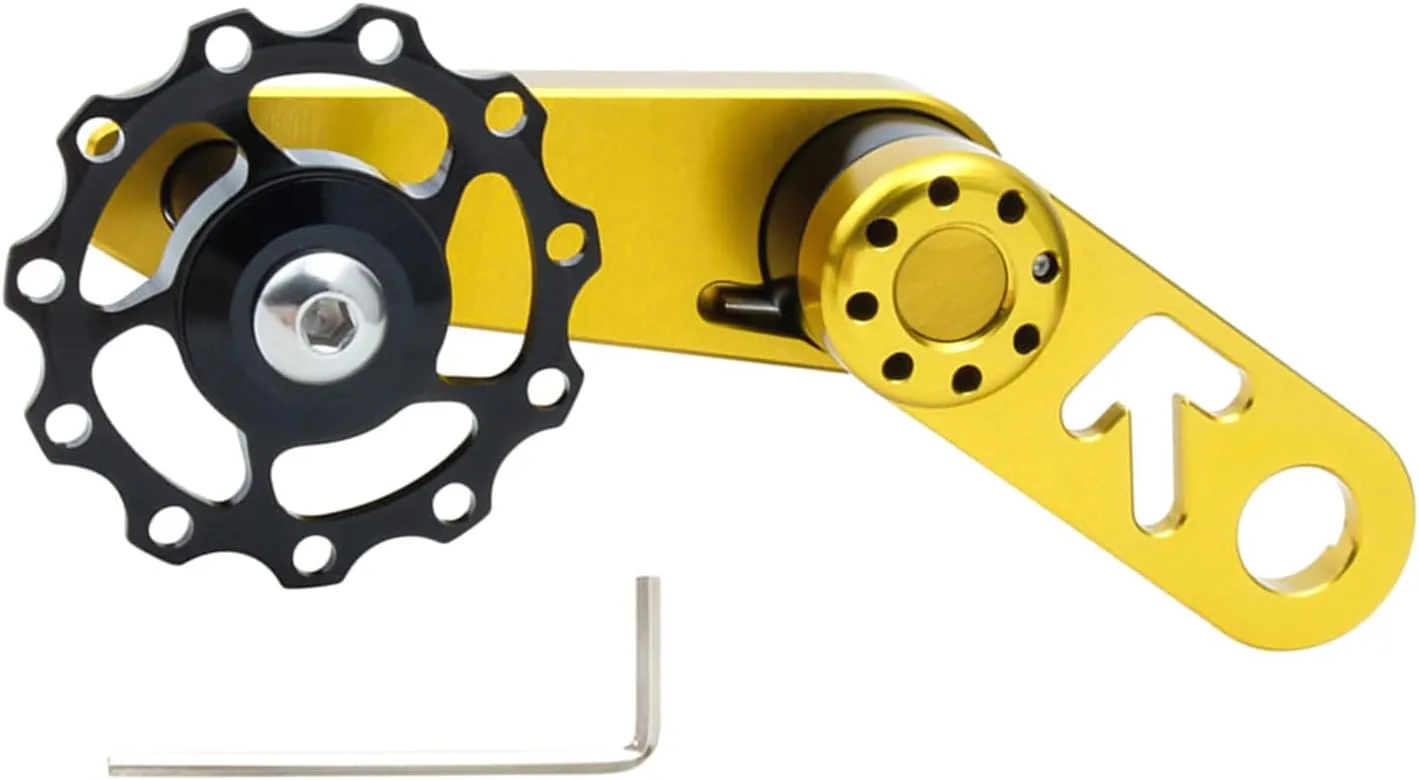 Bicycles Chain Tensioner Aluminum Alloys Bicycles Single Speed Adjuster Converter Folding Bike Chain Guide Bike Protectors