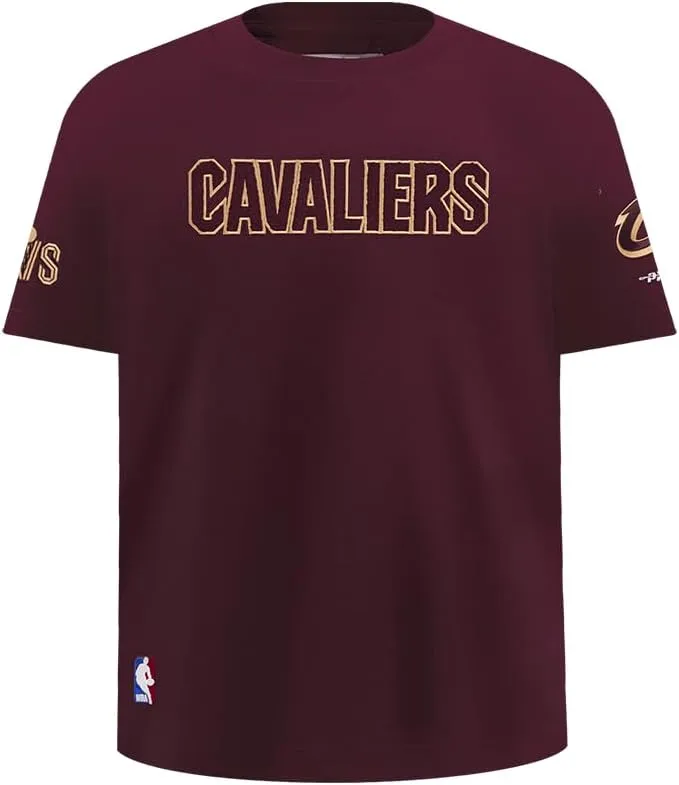 Big Boys NBA Classic Chenille Cotton Short Sleeve Tee