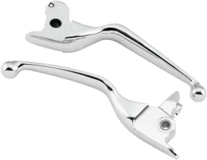 Biker's Choice Brake & Clutch Lever Set (Chrome) for 15-17 Harley FLSTC