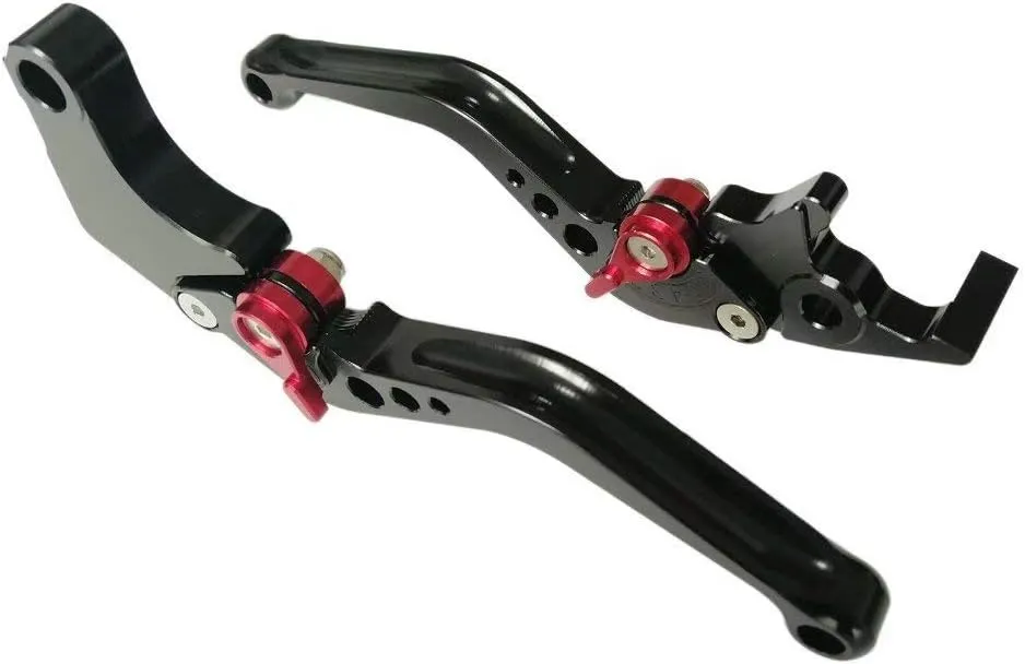 Black CNC6 Position Shorty Brake Clutch Lever for Buell XB12 All Models up to 08 only 2004-2008