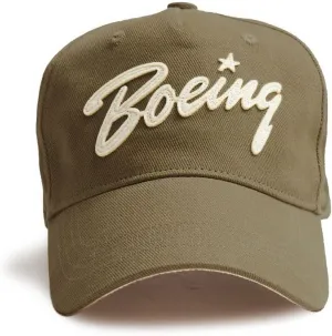 Boeing Applique Ball Cap, Khaki