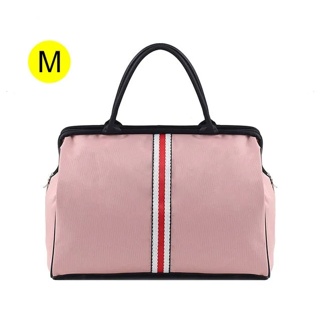 bolsa XA46A Sport Women Gym Travel Tas Sac Luggage Unbeatable variety De Handbag Outdoor Fitness Discount coupons Bag Striped Traveling Bags Men For Duffle Sports