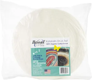 Bosal Katahdin On-A-Roll 100% Organic Cotton Batting -2.5" x 50yd