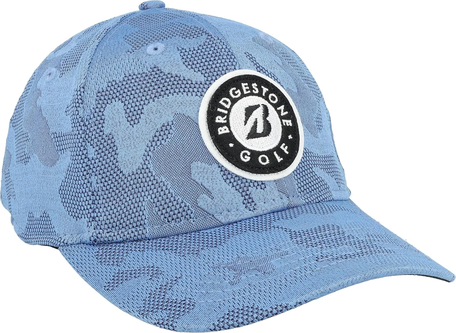 Bridgestone Tonal Camo Hat (Medium Blue, Adjustable) Golf Cap