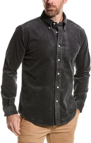 Brooks Brothers Men's Button-Down Collar Corduroy Sport Shirt