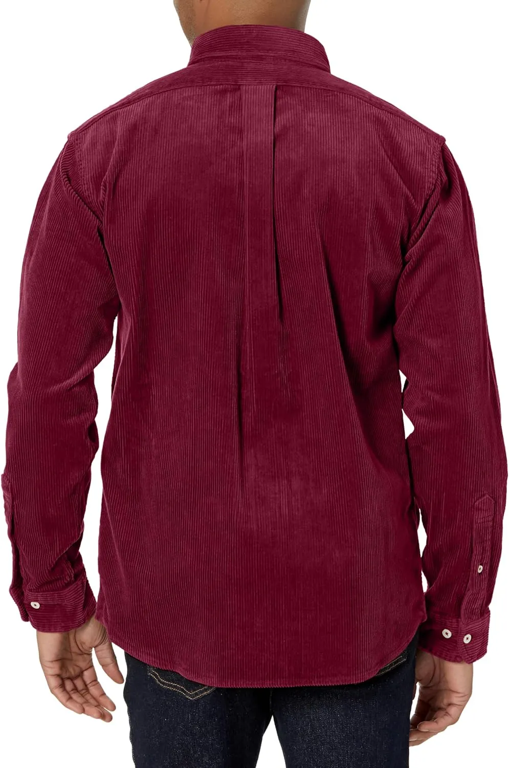 Brooks Brothers Men's Button-Down Collar Corduroy Sport Shirt