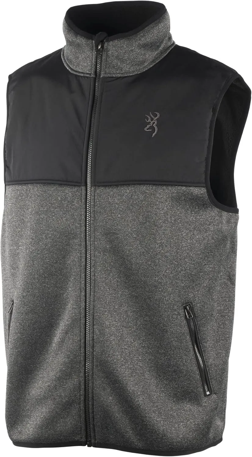 Browning Men's Maverick, Performance Color Blocked Softshell Vest