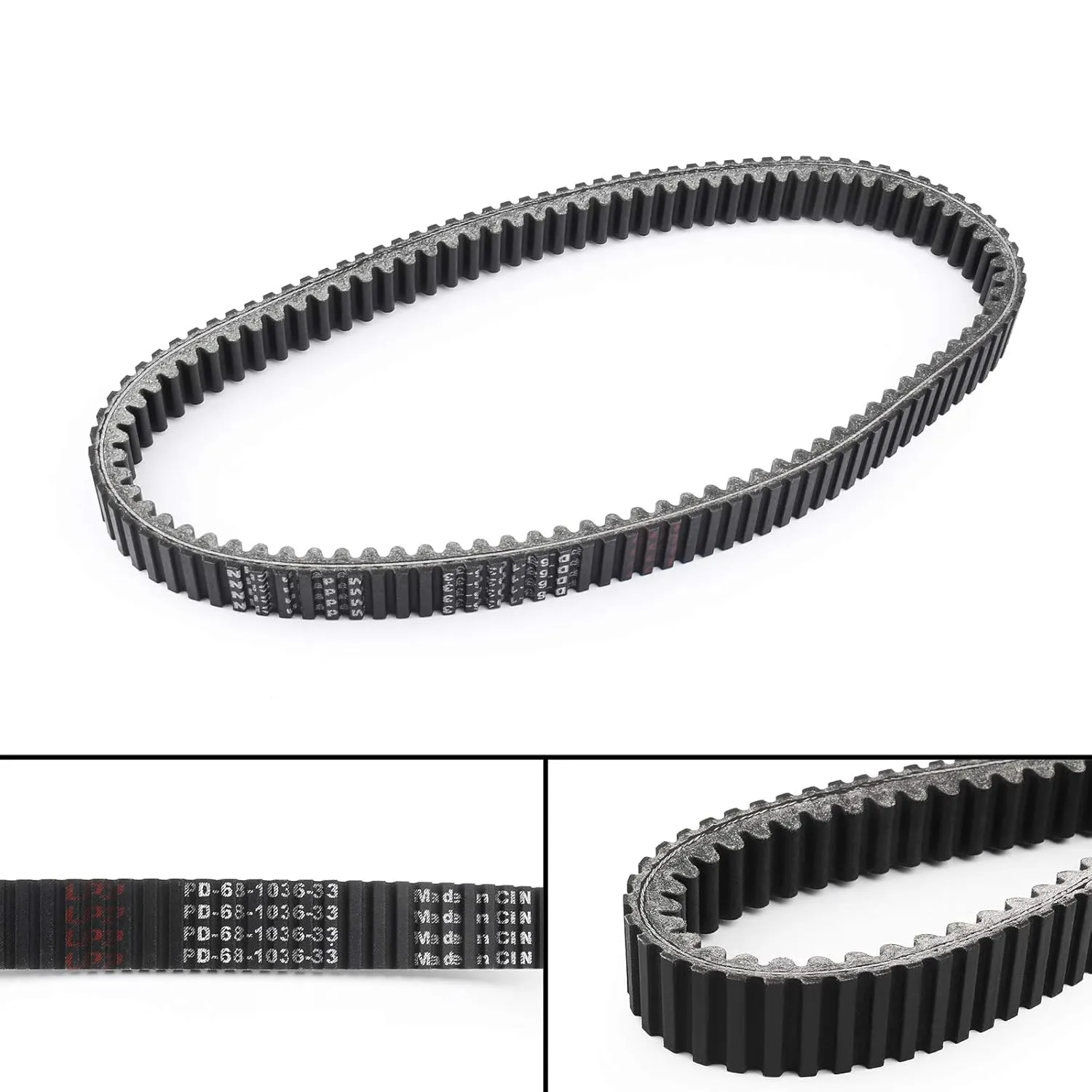 Bruce & Shark Drive Belt for Arctic Cat Wildcat Sport/Trail 700 & for Textron 2014-2019, Aramid Fiber Replacement Drive Belt, Compatible with Part# 0823-497