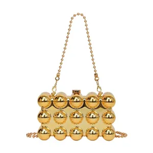 Bubble Acrylic Clutch Handbag for Women Trend 2024 Designer Square Evening Party Bag with Top Handle Shoulder Chain Purse Boxes