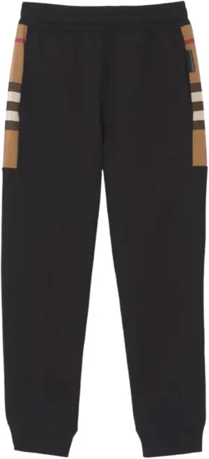 BURBERRY Signature Check-Pattern Paneled Track Pants