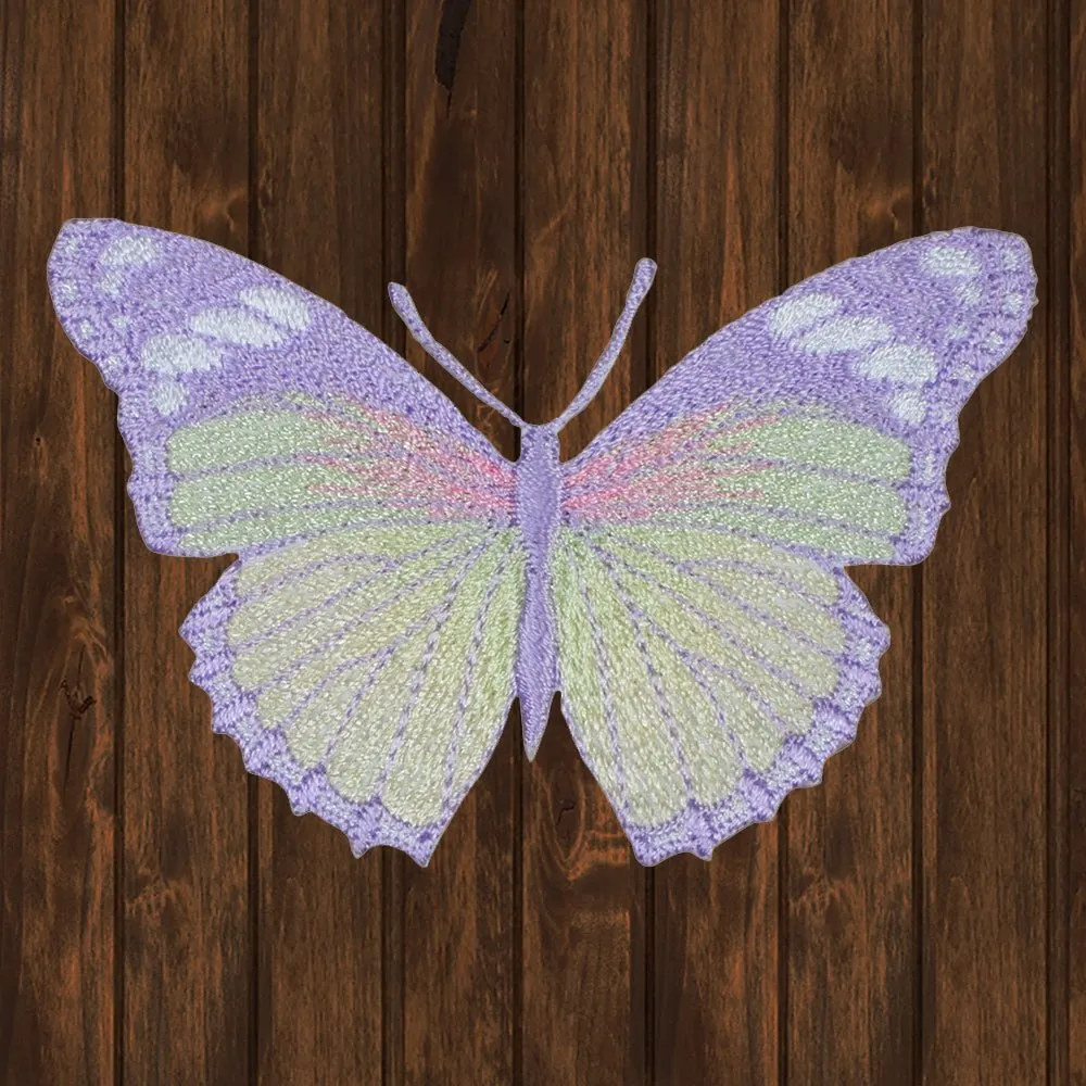 Butterfly Embroidered Patch — Iron On