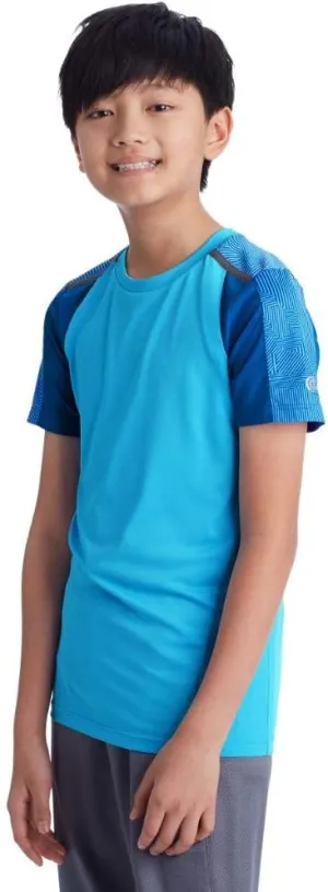 C9 Champion boys Premium Short Sleeve T Shirt, Active Blue, Large US