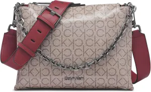 Calvin Klein Rain Triple Compartment Chain Crossbody