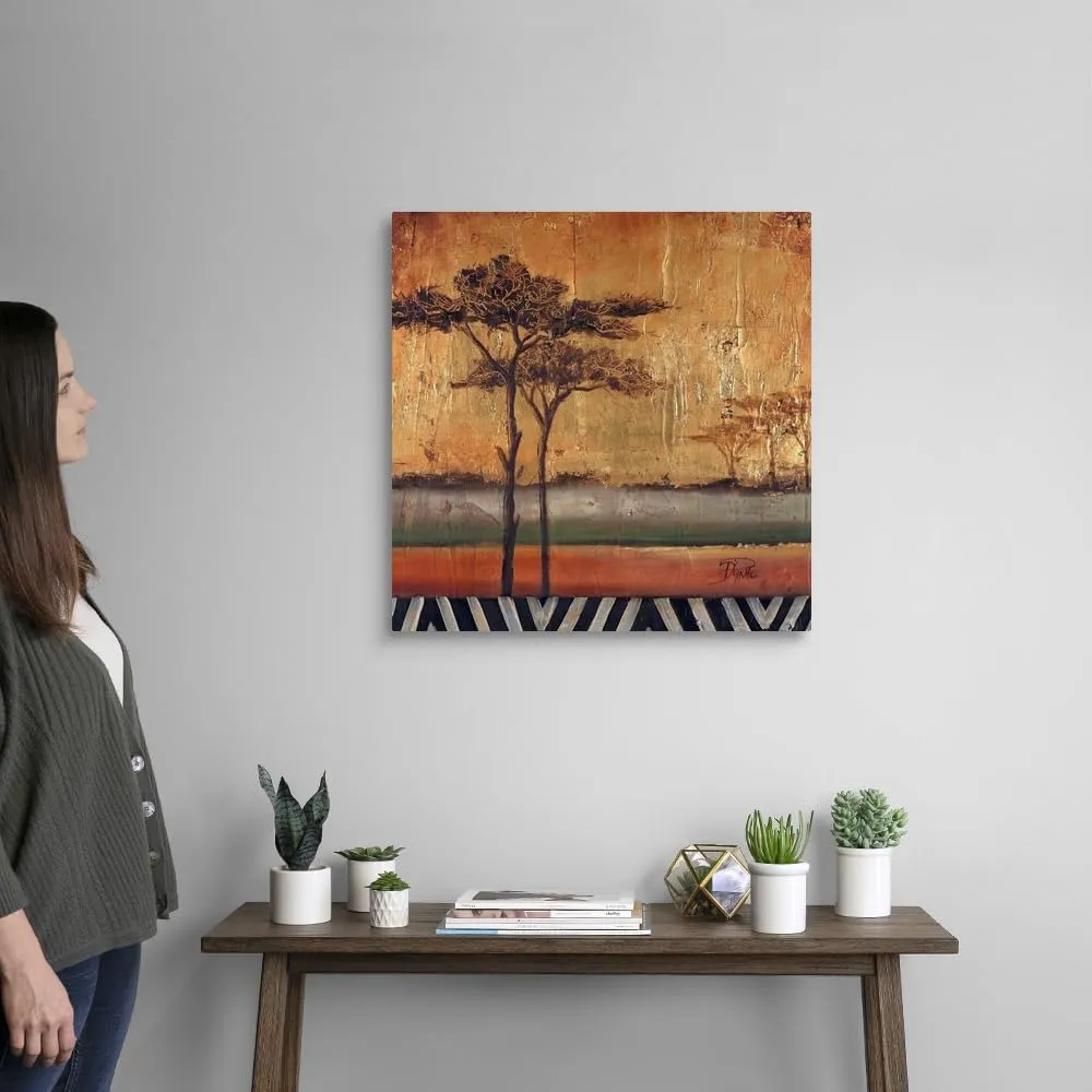 CANVAS ON DEMAND African Dream I Canvas Wall Art Print by Patricia Pinto, Home Decor, Artwork, 24" x24in