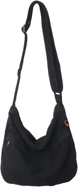 Canvas Tote Bag for Women Men Unisex Purses Women's Crossbody Handbags Hobo Shoulder Bag for Teen Girls…