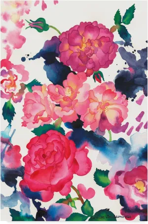 Carissa Luminess 'A Rose Is Just A Rose' Canvas Art